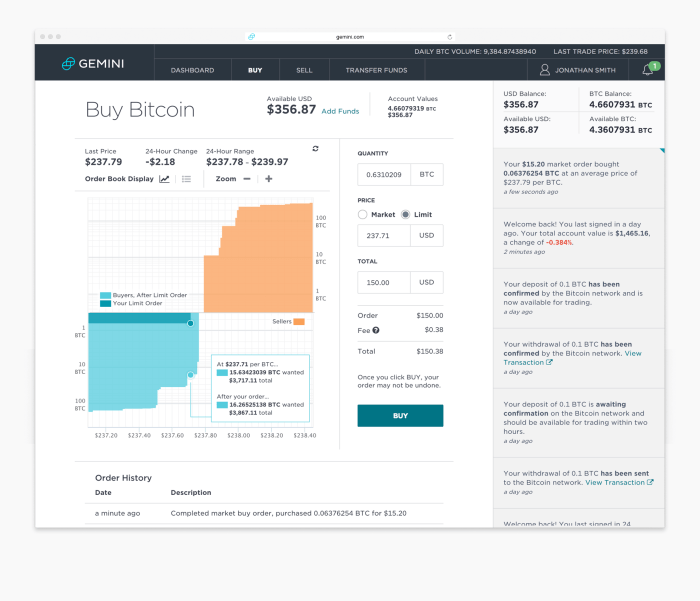 Does Gemini Let You Transfer Bitcoin