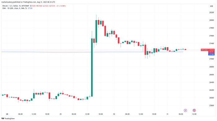 Bitcoin 200 Day Moving Average