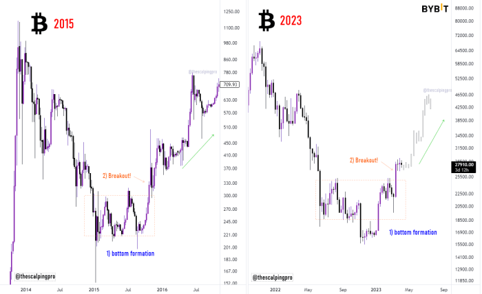 How Much Was Bitcoin In 2015