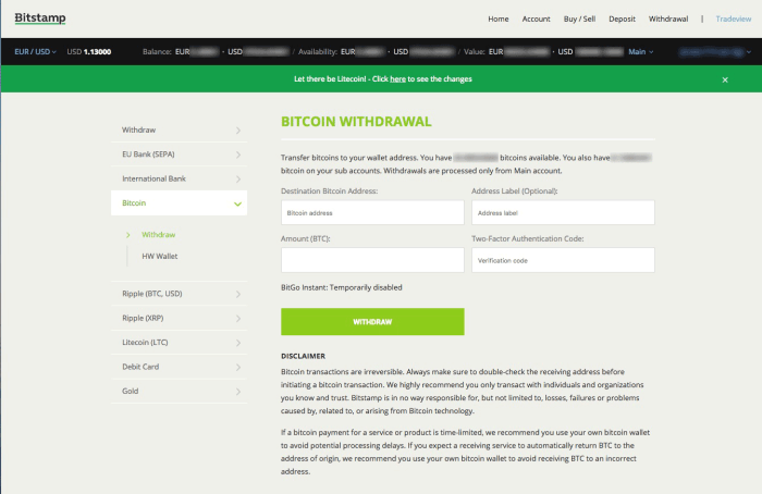 How To Withdraw Bitcoin