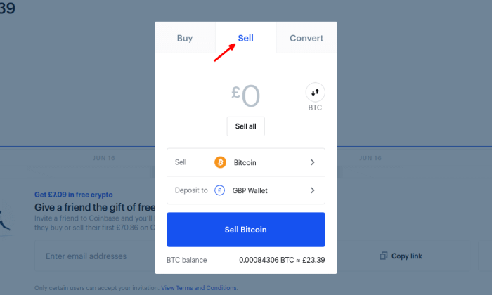 Coinbase bitcoin